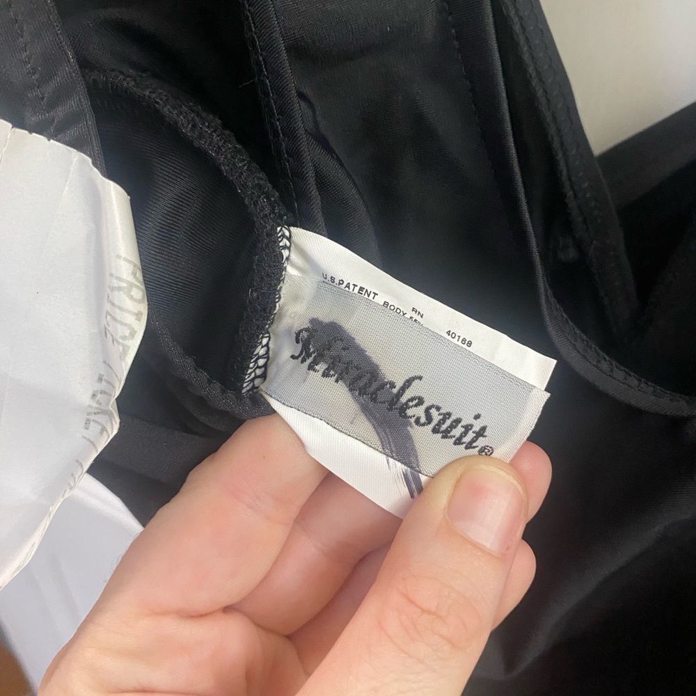 NWT Plus Size Aurora Swim Dress from Miraclesuit in Black, Women’s Plus Size 24W - Picture 9 of 13